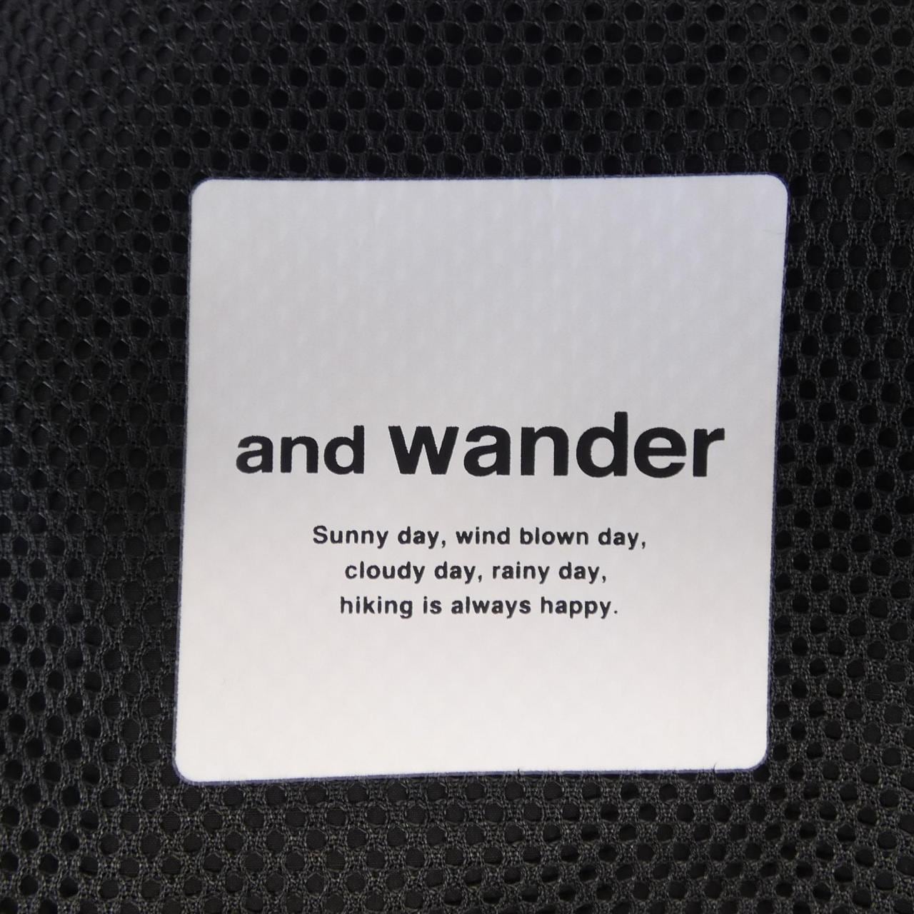 アンドワンダー and wander 574-6982088 パンツ