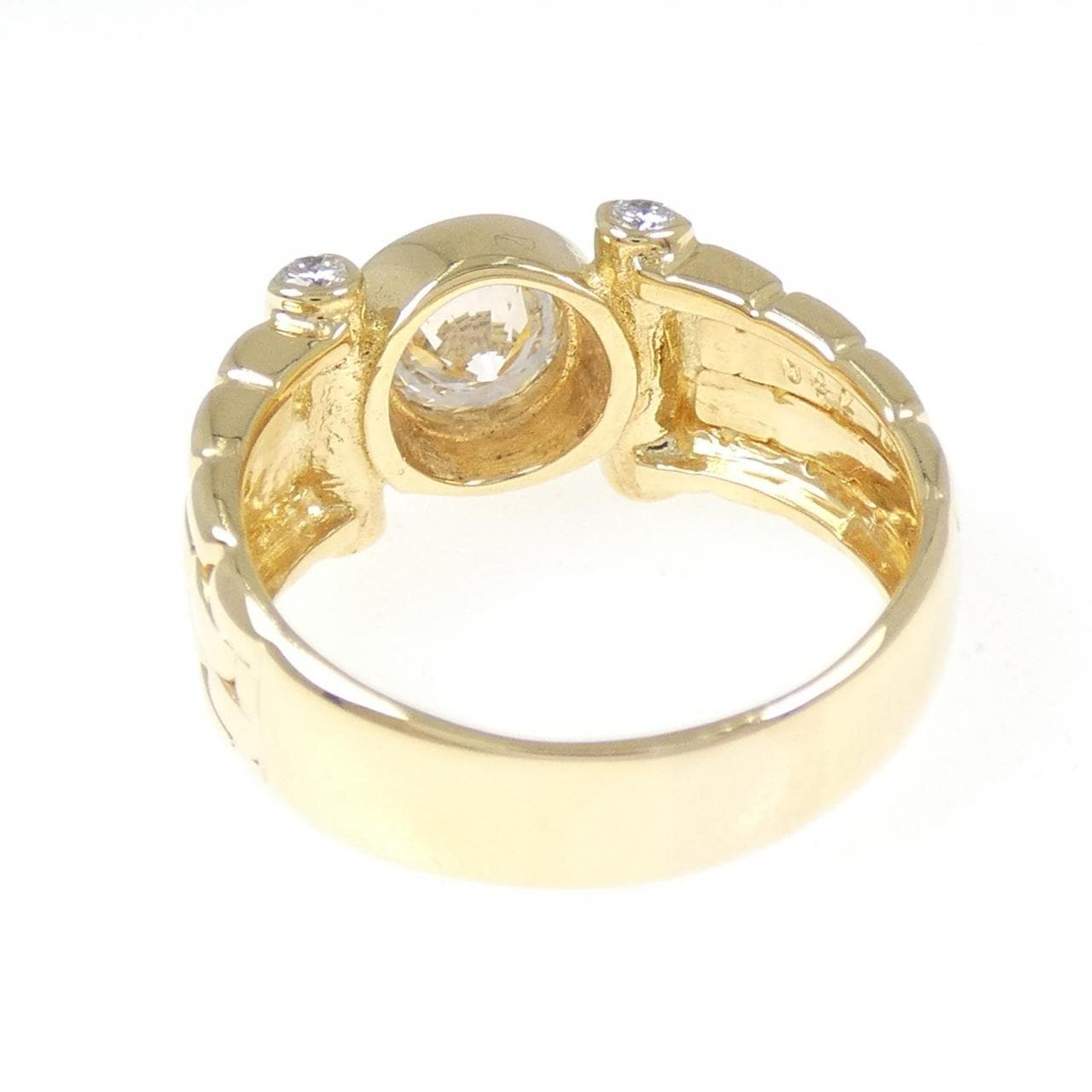 750YG ダイヤモンド リング 0.92CT