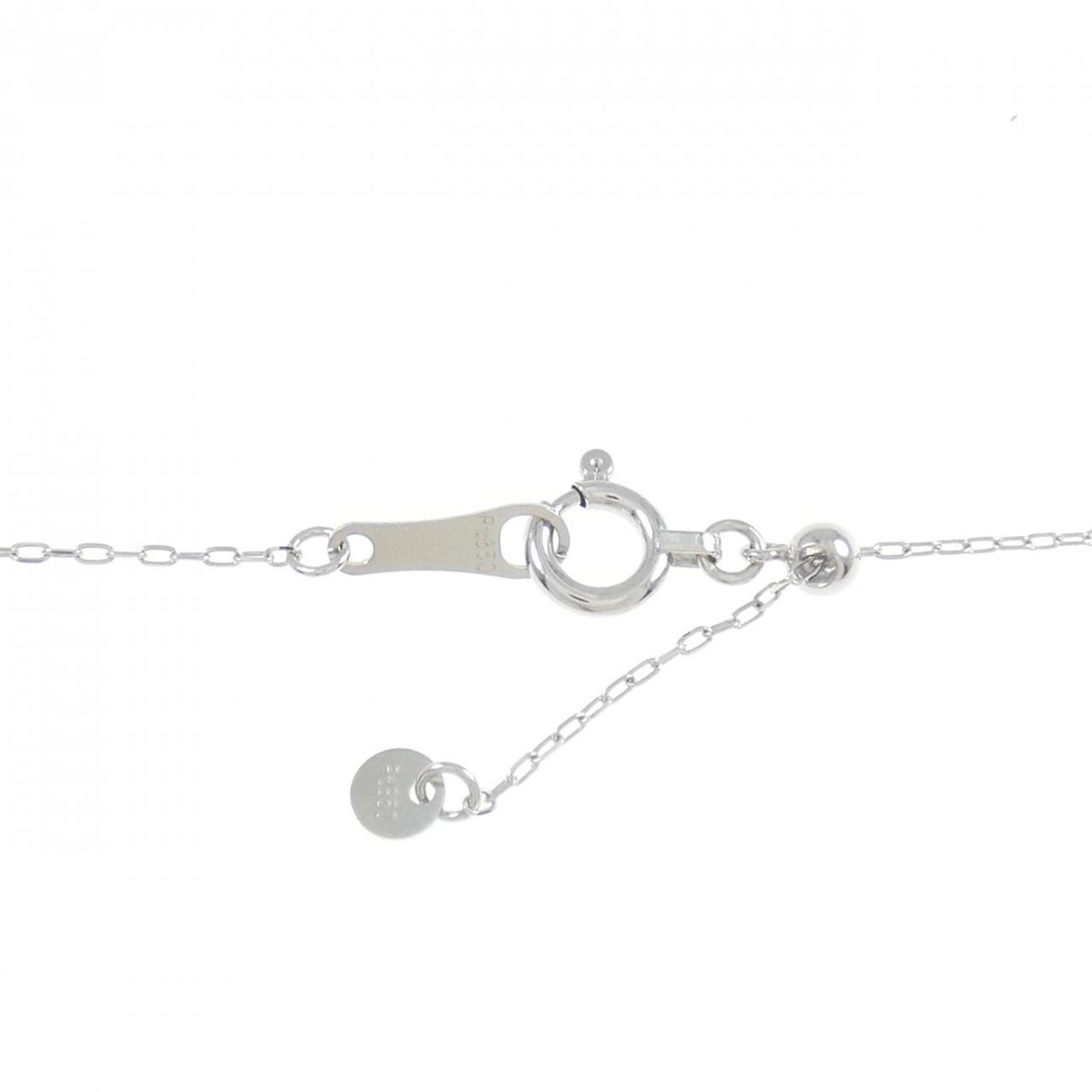 【新品】PT ダイヤモンド ネックレス 0.306CT G SI2 Good