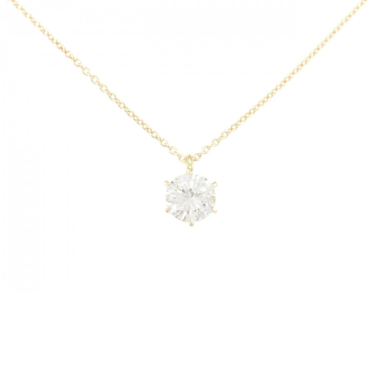 【リメイク】K18YG ダイヤモンド ネックレス 0.643CT J I1 Good