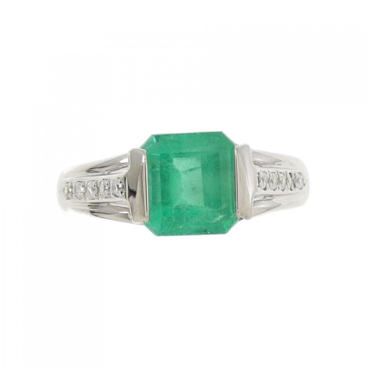 PT900 エメラルド リング 1.62CT