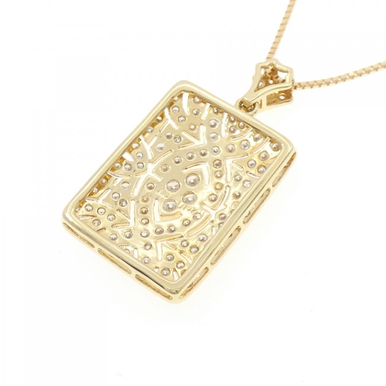 K18YG ダイヤモンド ネックレス 1.57CT