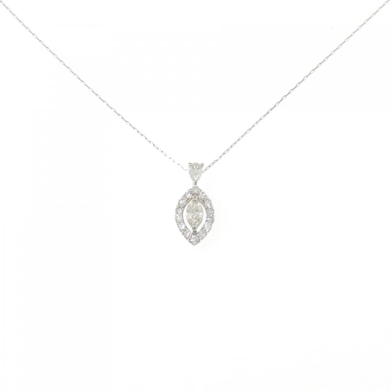 [新品] PT900/PT850钻石项链 0.35CT