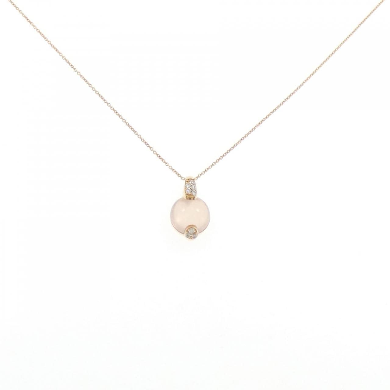 750PG ローズクオーツ ネックレス