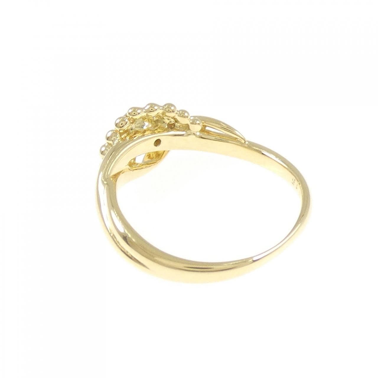 K18YG ダイヤモンド リング 0.15CT