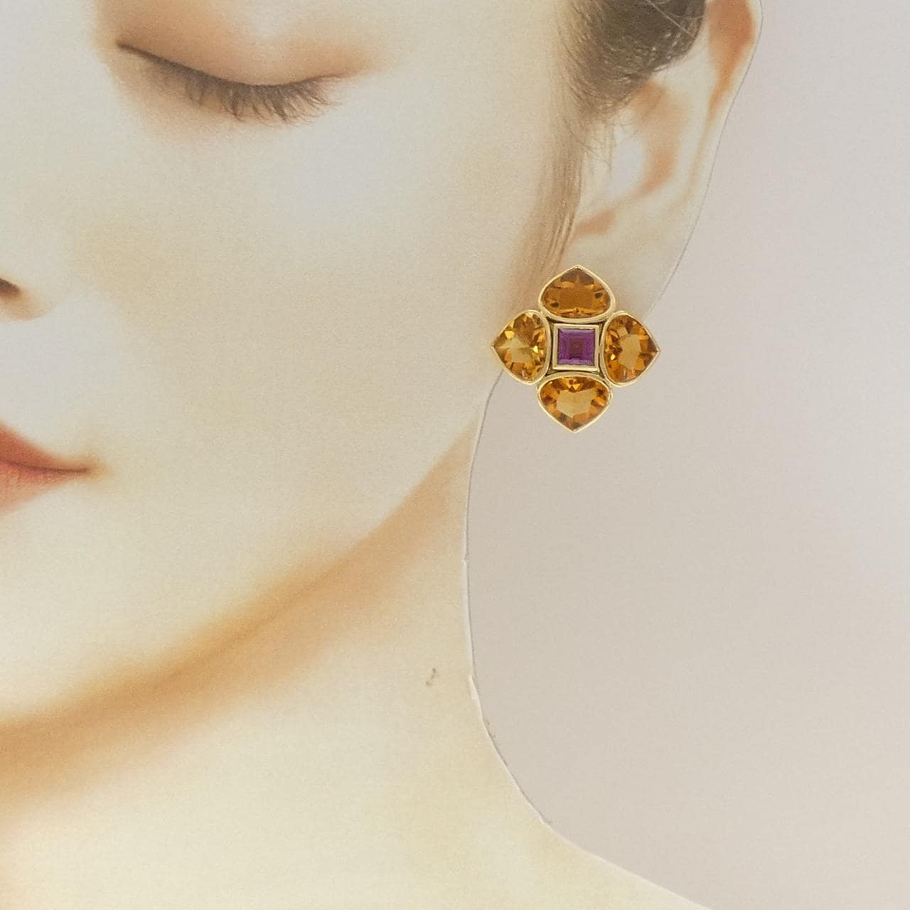 アントニーニ ガーネット ピアス