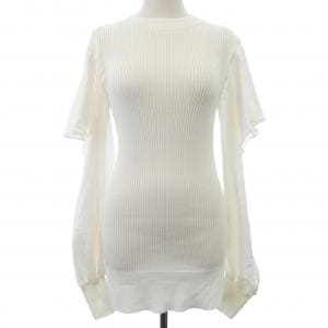 サカイ SACAI SATIN X COTTON KNIT PULLOVER 26-08336 ニット
