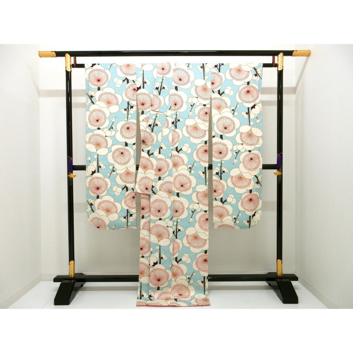 【未使用品】振袖　友禅加工