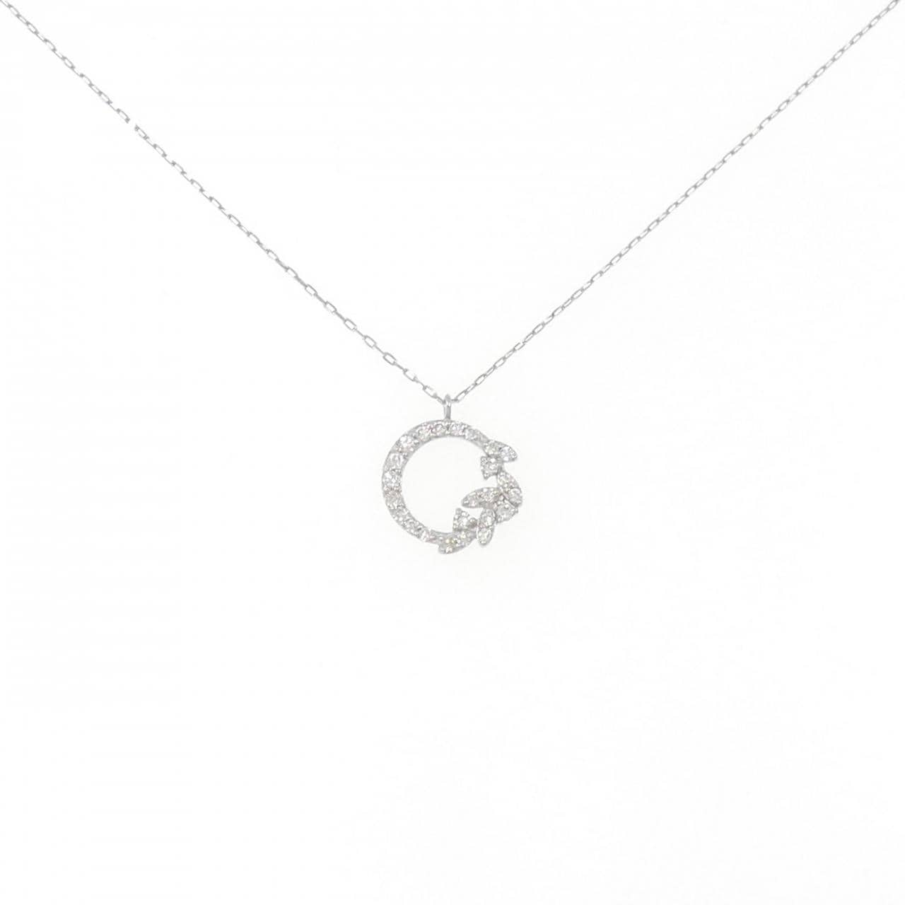 [BRAND NEW] PT Diamond Necklace 0.15CT