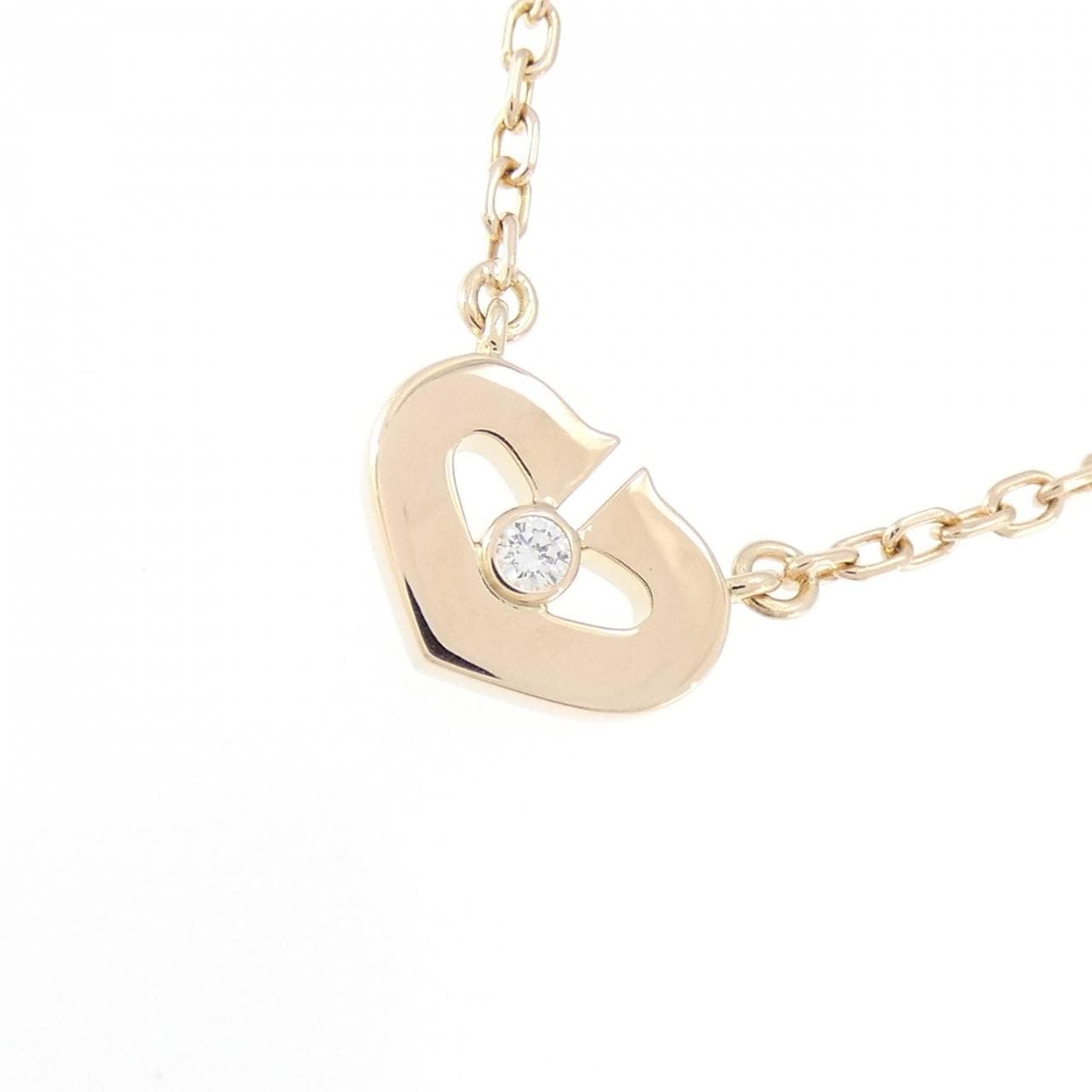 Cartier C heart小號項鍊