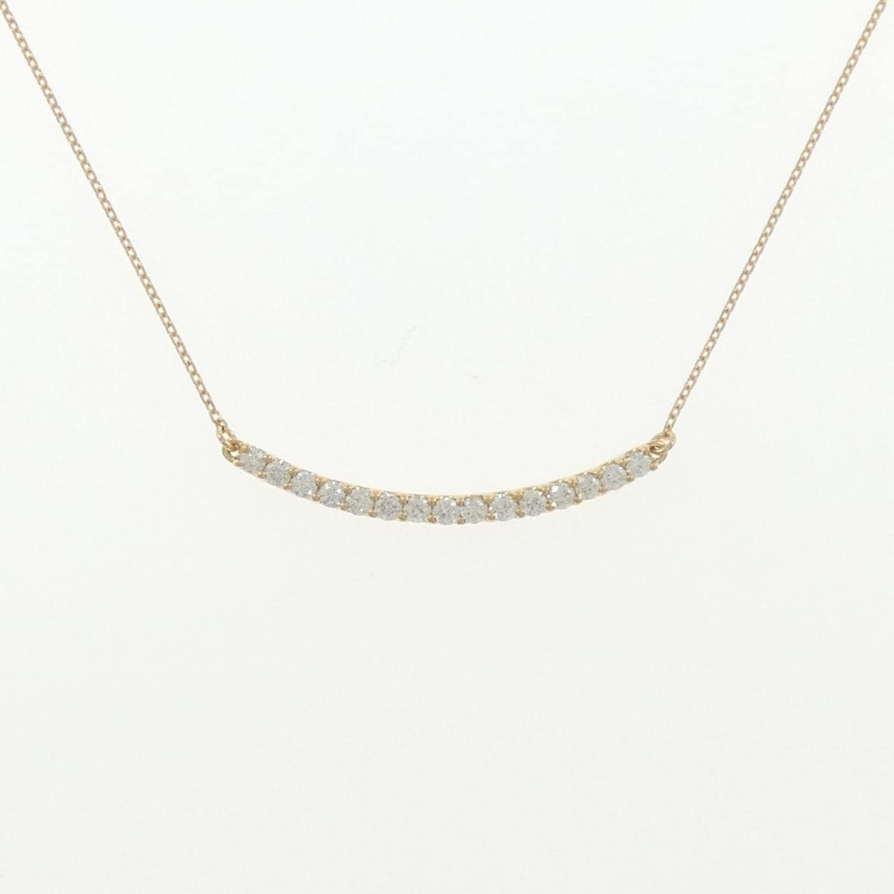 【新品】K18YG ダイヤモンド ネックレス 0.301CT