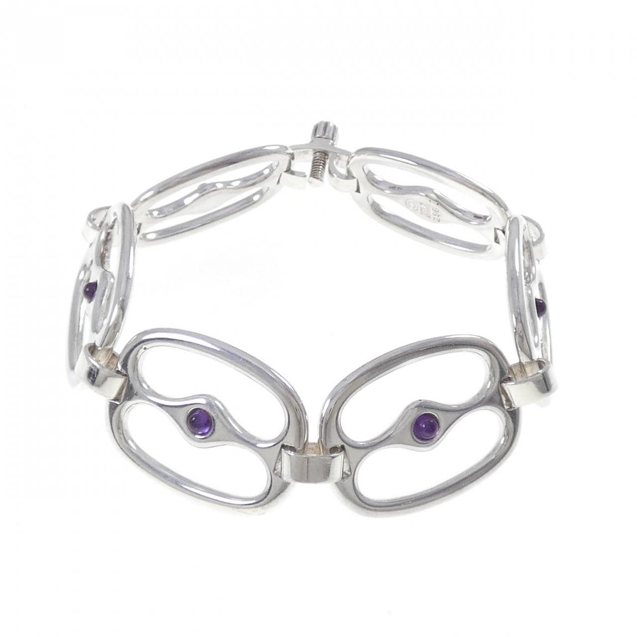 ジョージ ジェンセン アメジスト ブレスレット