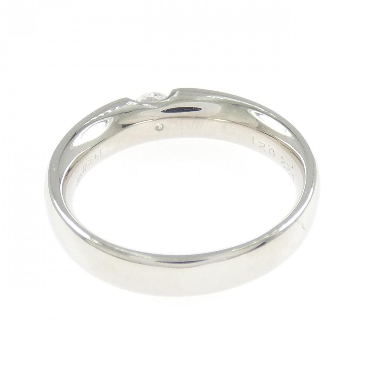 PT950 ダイヤモンド リング 0.22CT
