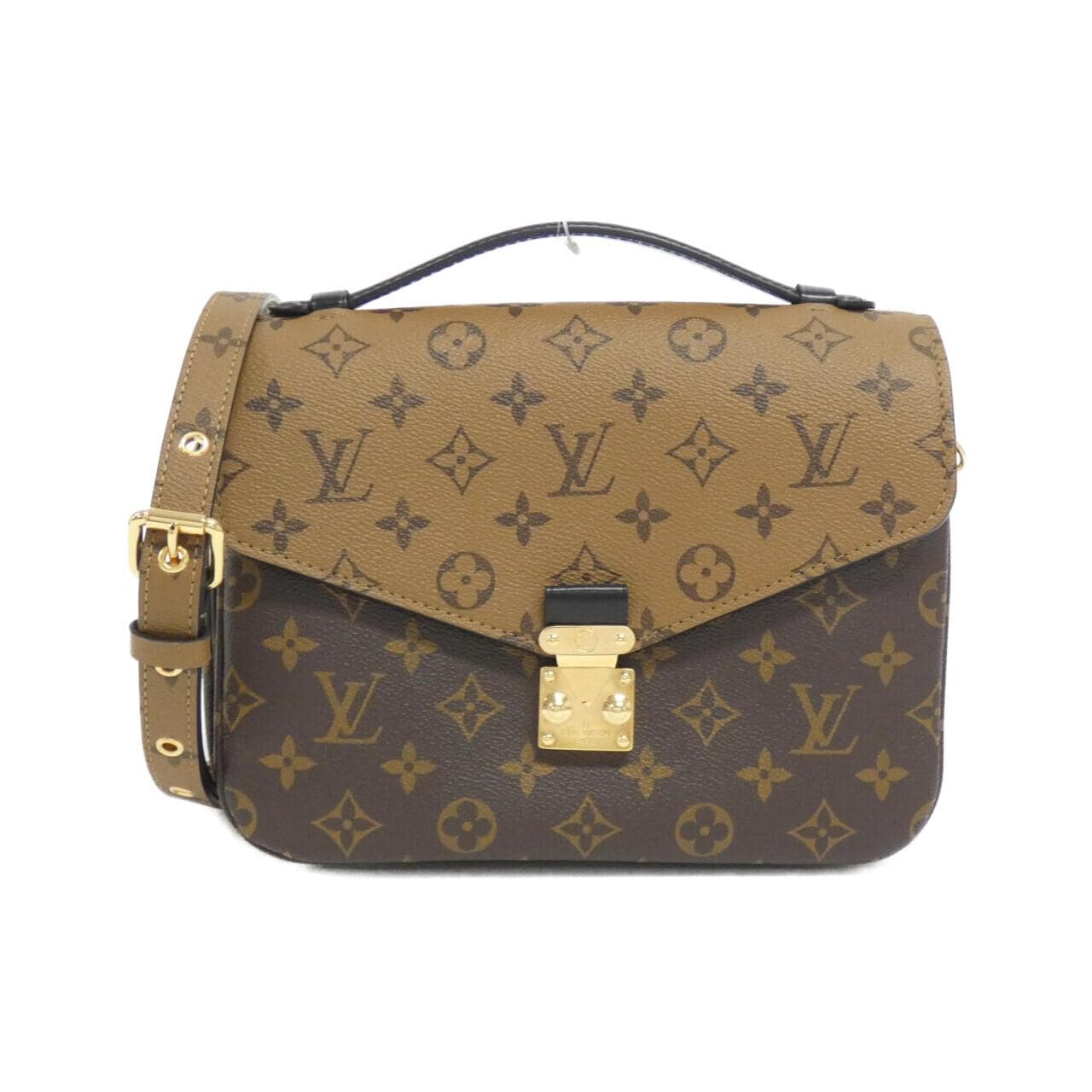 LOUIS VUITTON Monogram Reverse Pochette Metis 中型包 M44876