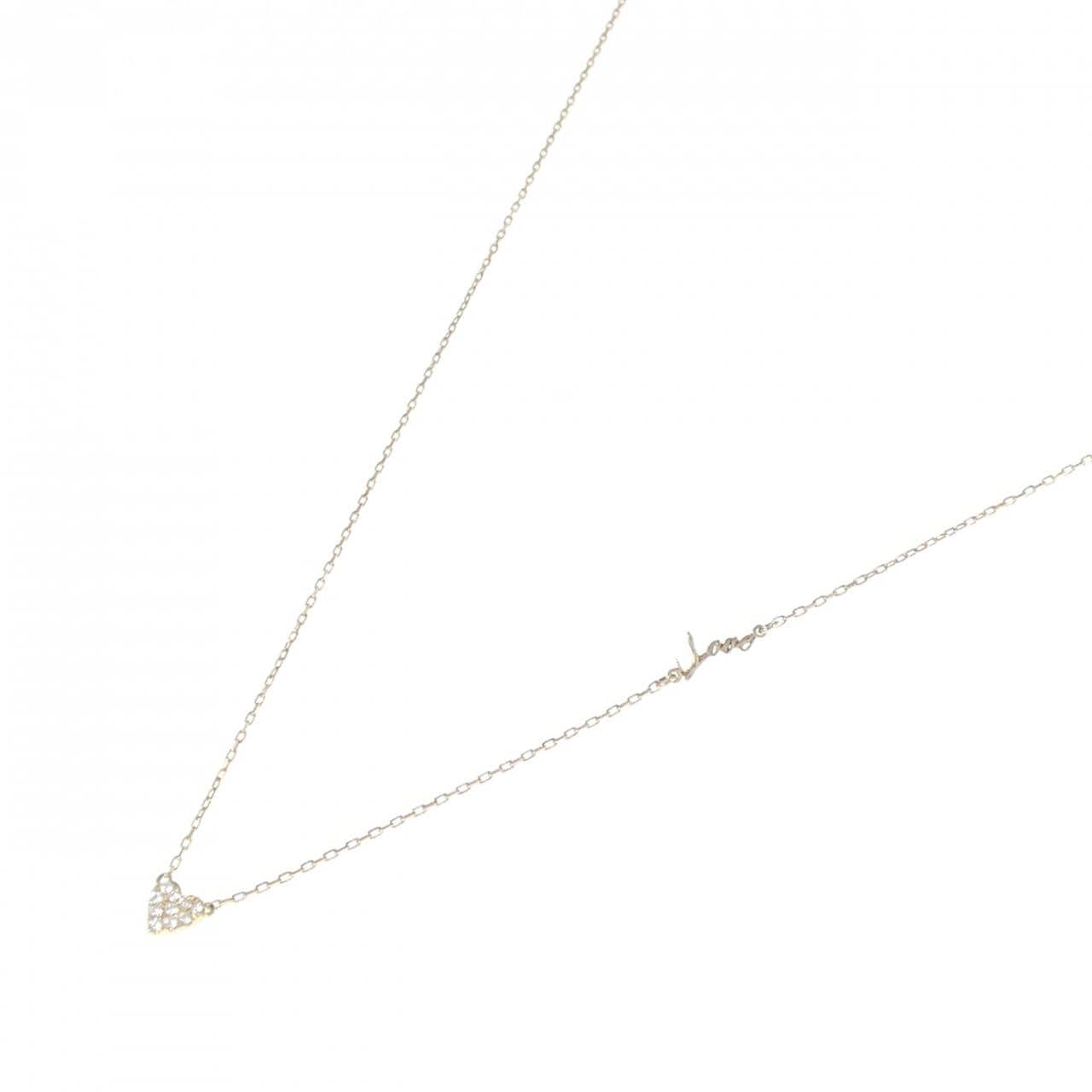 アーカー ハートパヴェ ネックレス 0.05CT