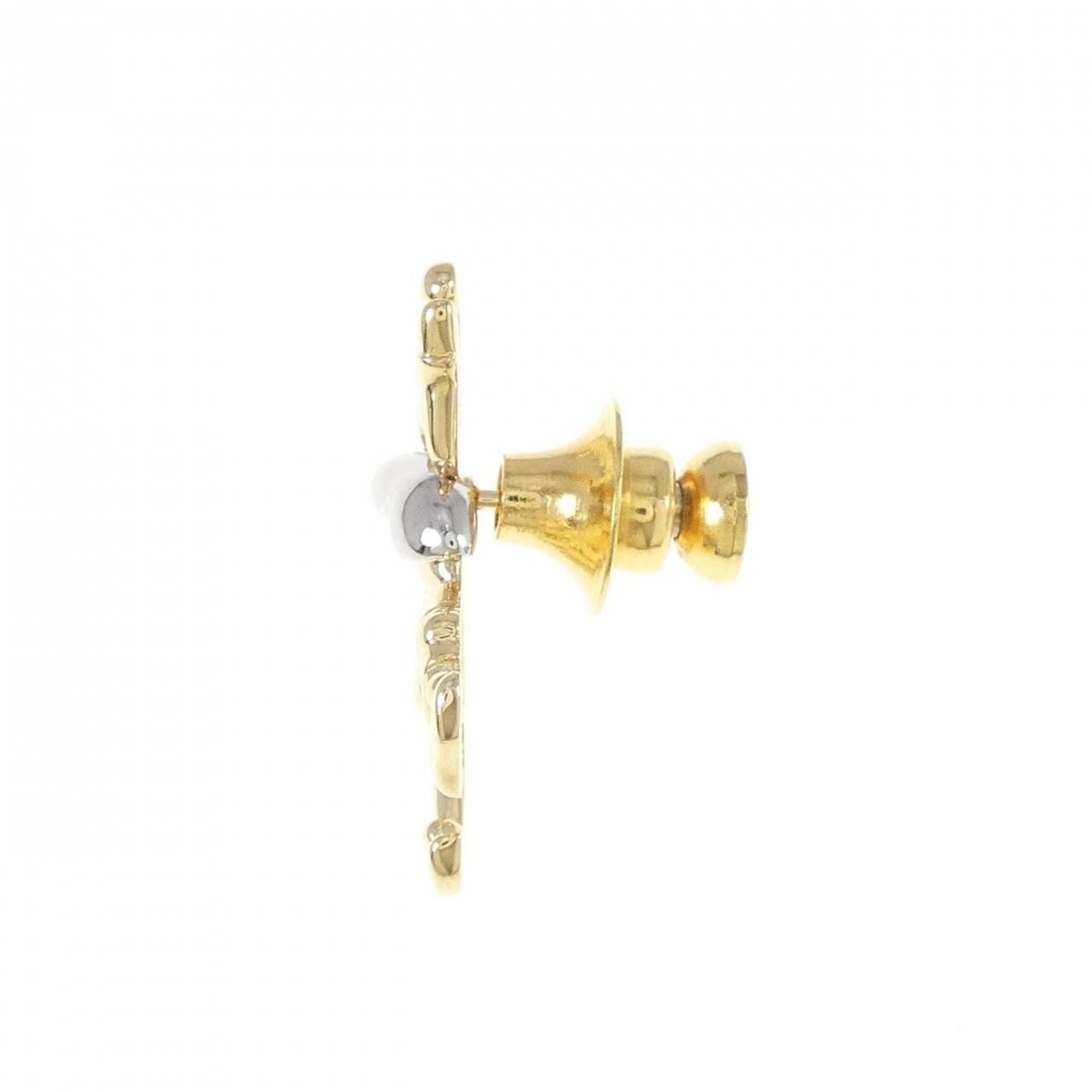 MIKIMOTO K18YG/PT 胸针