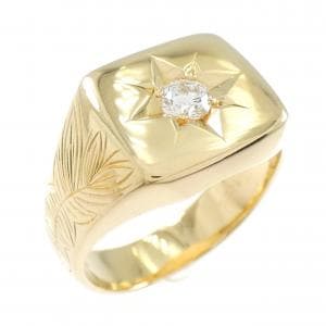 K18YG ダイヤモンド リング 0.223CT