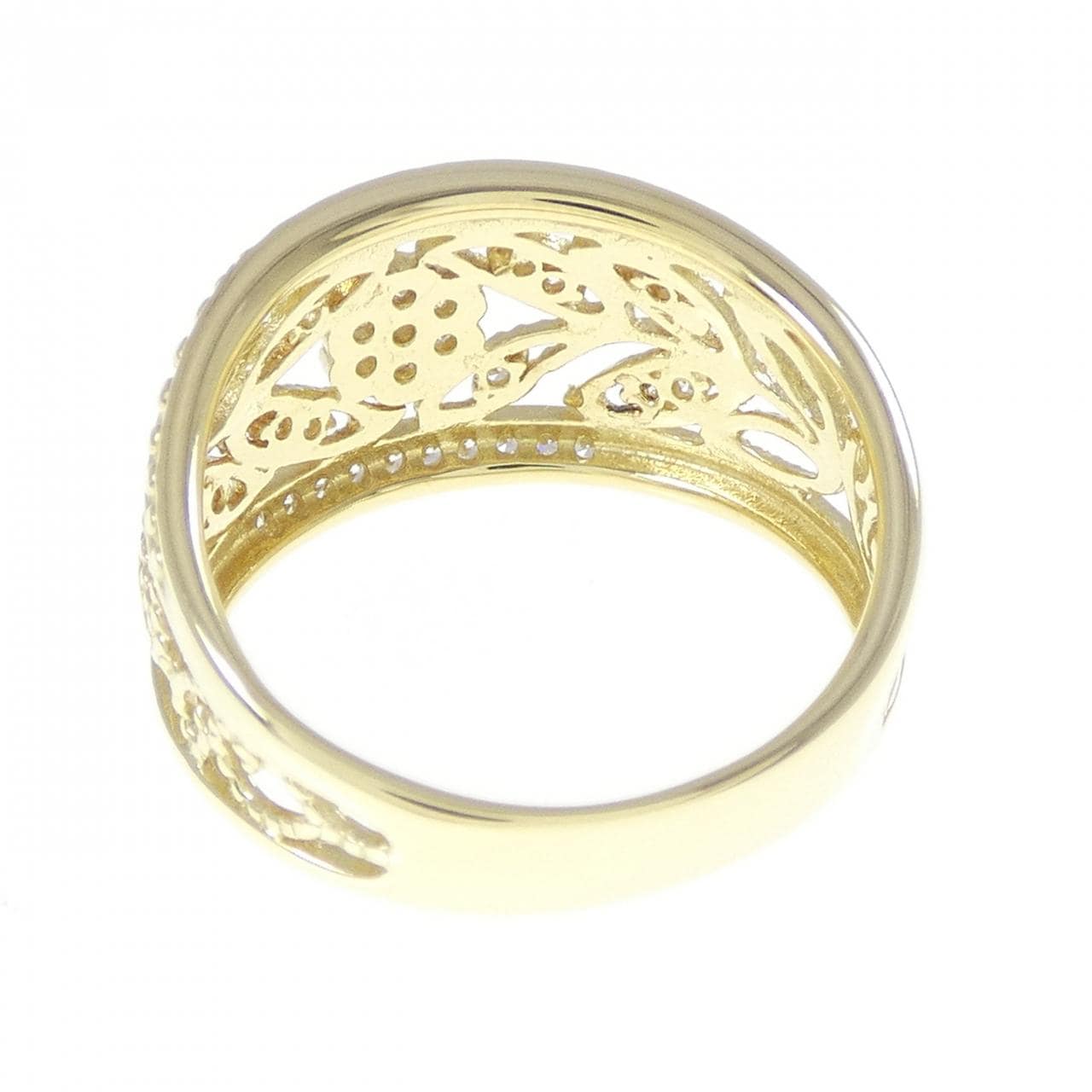 K18YG ダイヤモンド リング 0.33CT