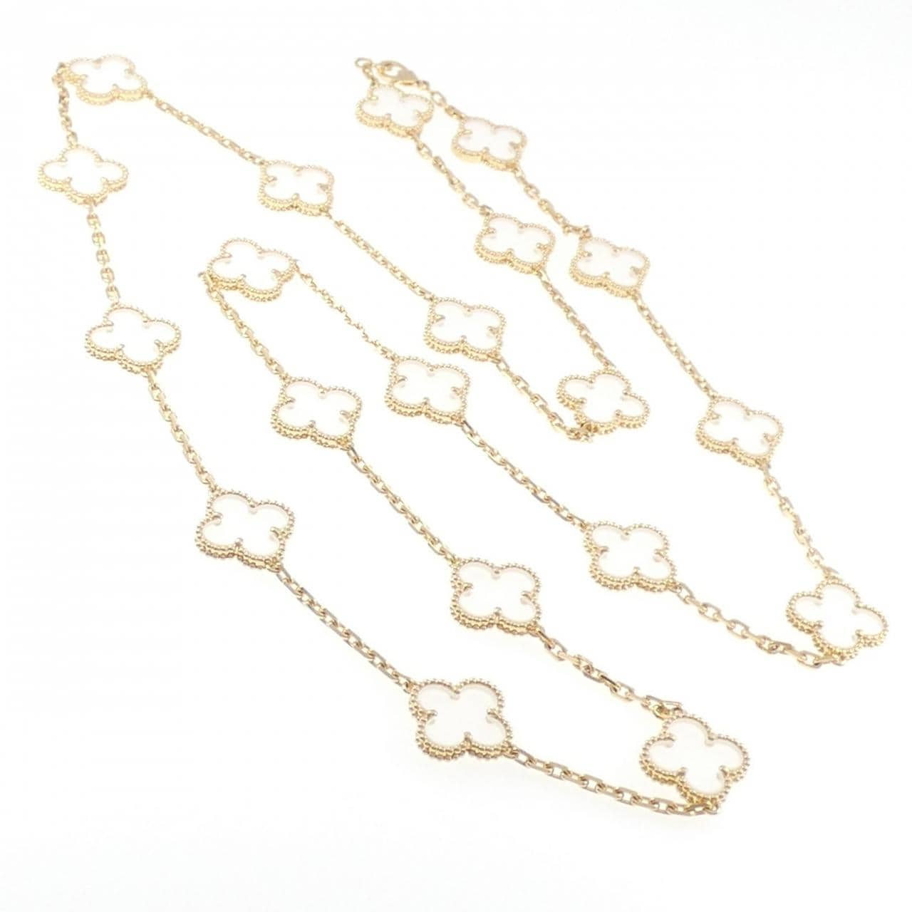 ヴァンクリーフ&アーペル アルハンブラ 20モチーフ ネックレス