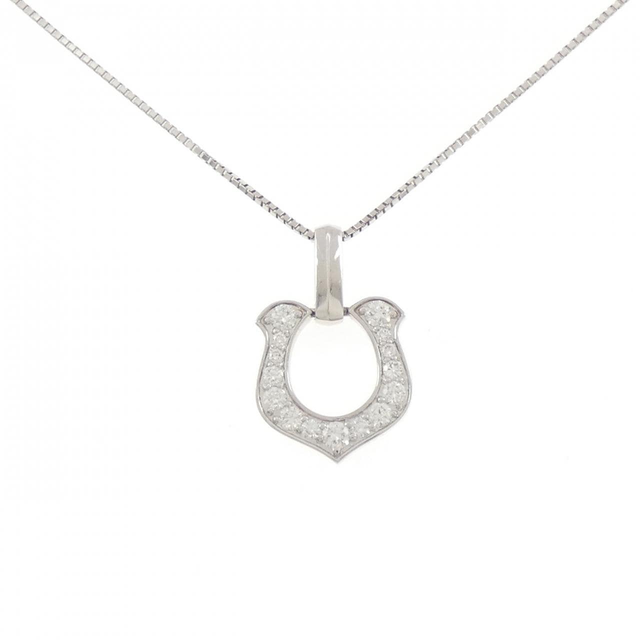 PT900/PT850 ダイヤモンド ネックレス 0.64CT