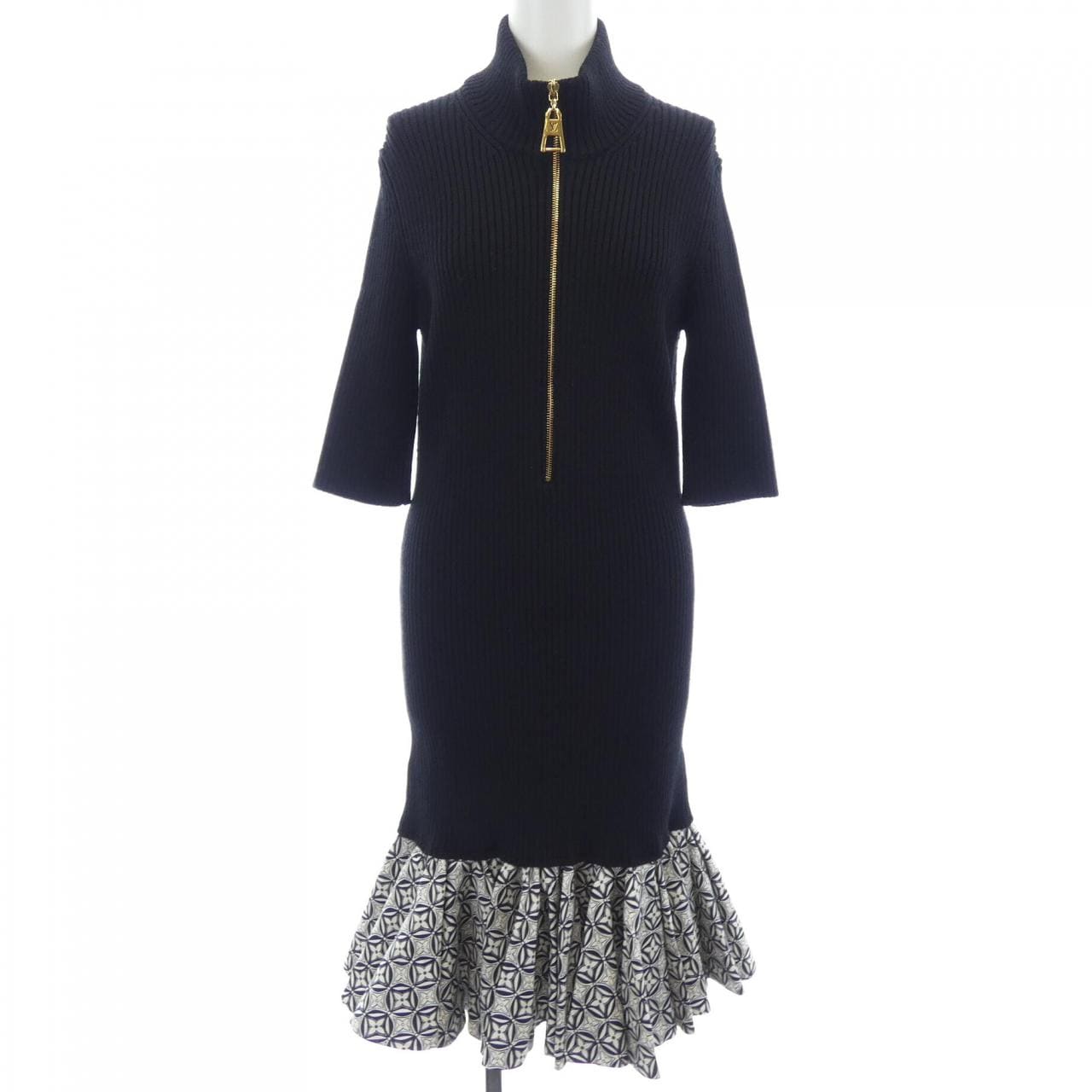 ルイヴィトン LOUIS VUITTON ジオメトリックモノグラムフラワー FNKD11PU4 ワンピース