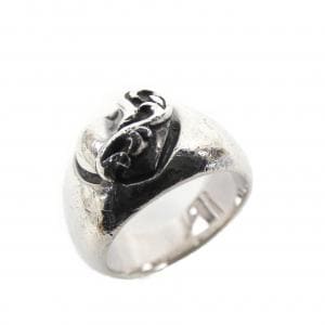クロムハーツ CHROME HEARTS HEART IN BAND 2356 304 3000 RING