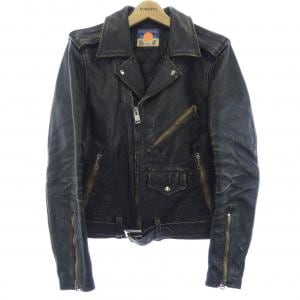 ブラックミーンズ BLACK MEANS 945-74GJ57-1 レザーライダースジャケット