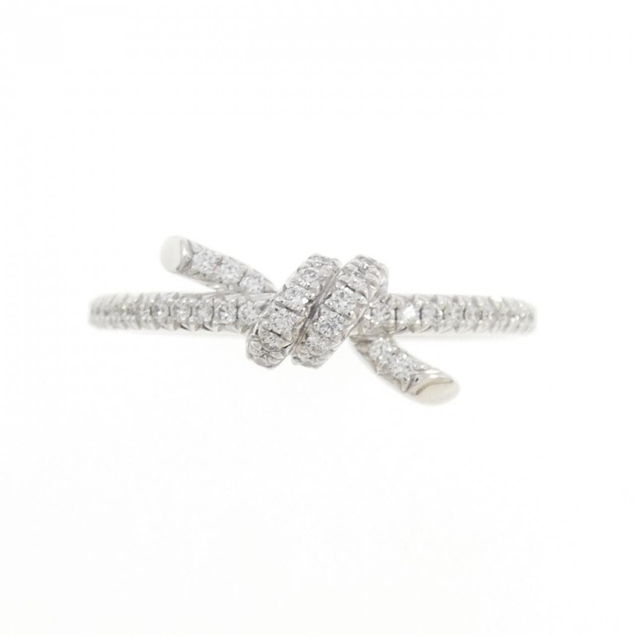 ティファニー ノット リング 0.21CT