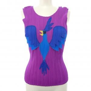 【ヴィンテージ】プリーツプリーズ PLEATS PLEASE 2003 青い鳥 PP33-JK691 7558071 タンクトップ