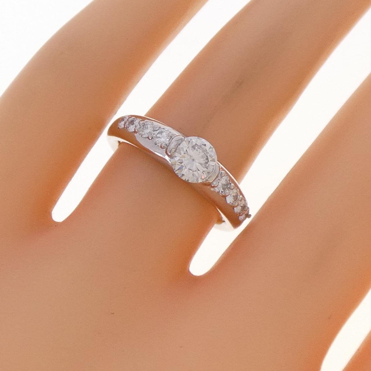 PT900 ダイヤモンド リング 0.546CT