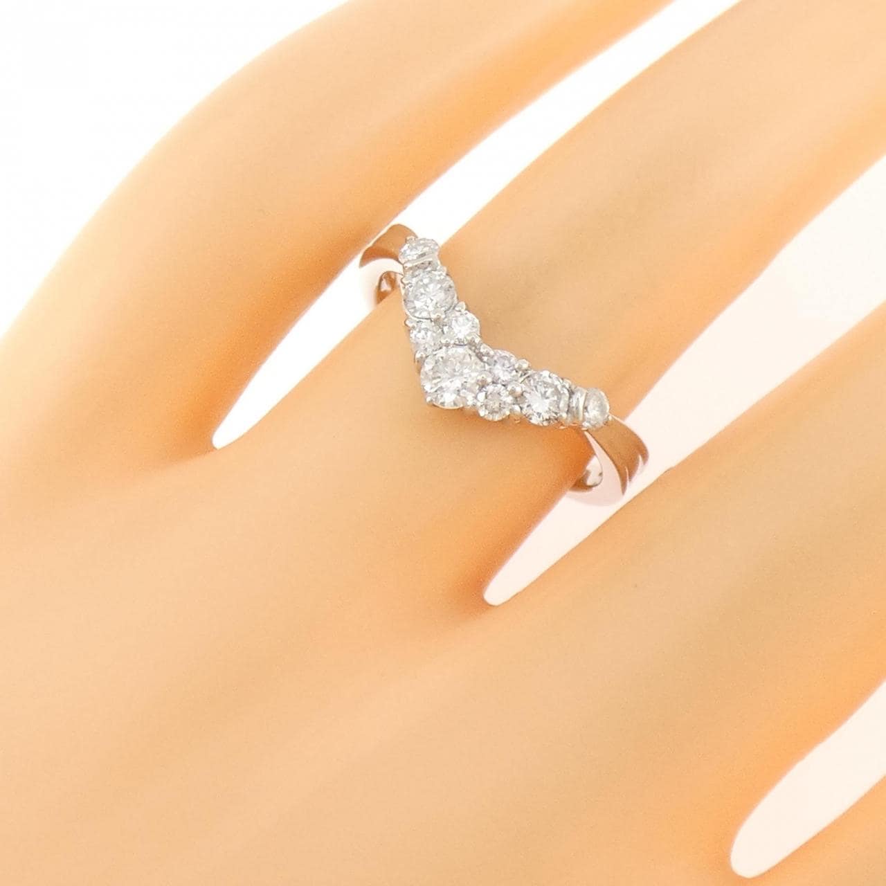 PT900 ダイヤモンド リング 0.51CT