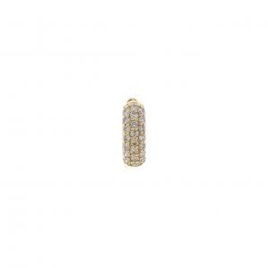 K18YG ダイヤモンド ピアス 0.15CT 片耳