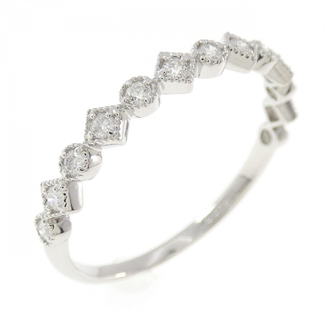 PT900 Diamond Ring 0.19CT