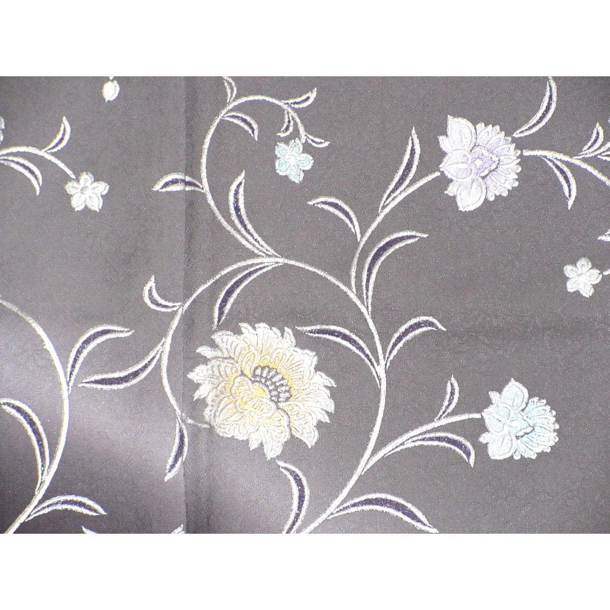 【新品】訪問着　銀彩加工　和田光正