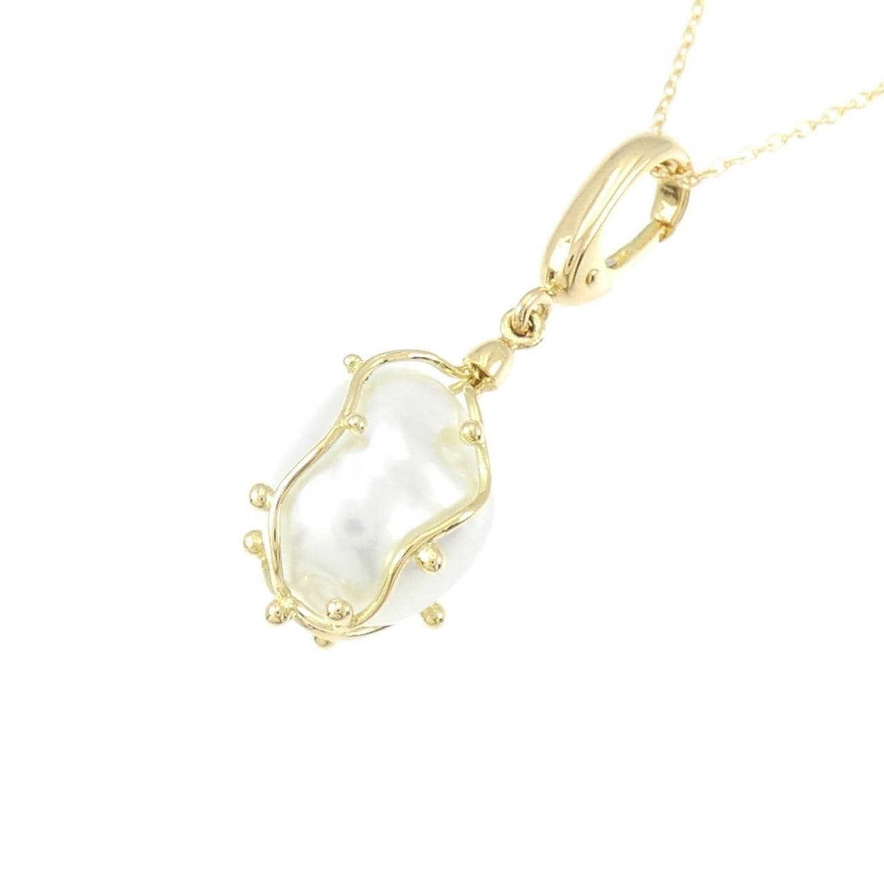 ミラモア 白蝶パール ネックレス