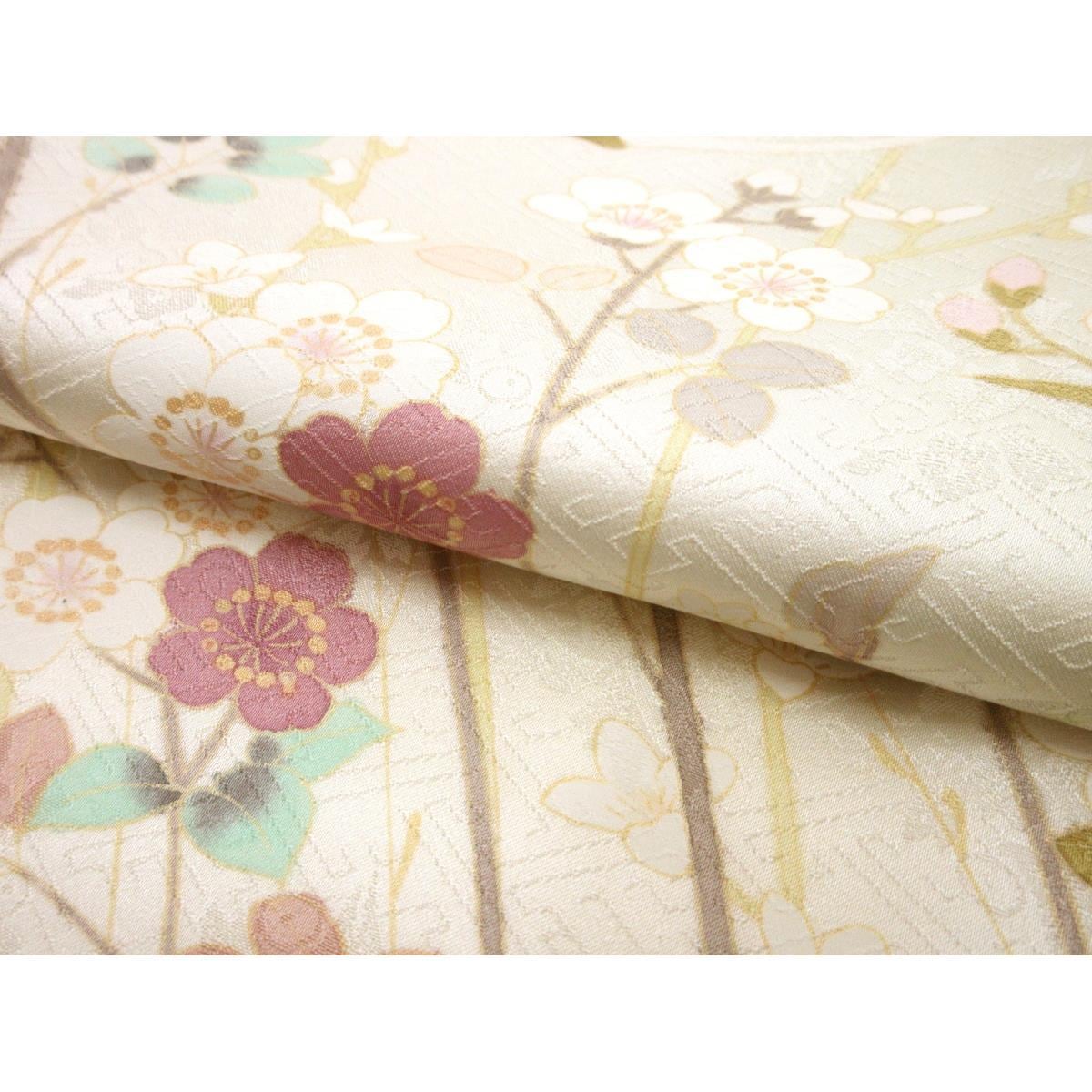 【新品】単衣　訪問着　友禅加工ボカシ染