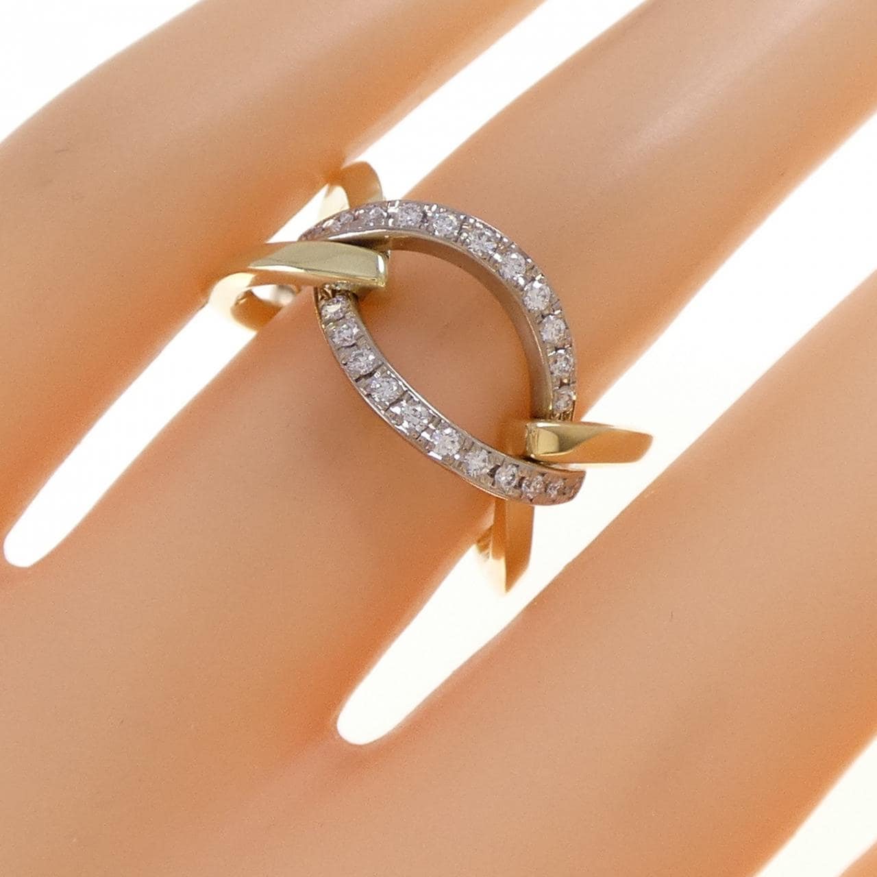 ミキモト ダイヤモンド リング 0.19CT