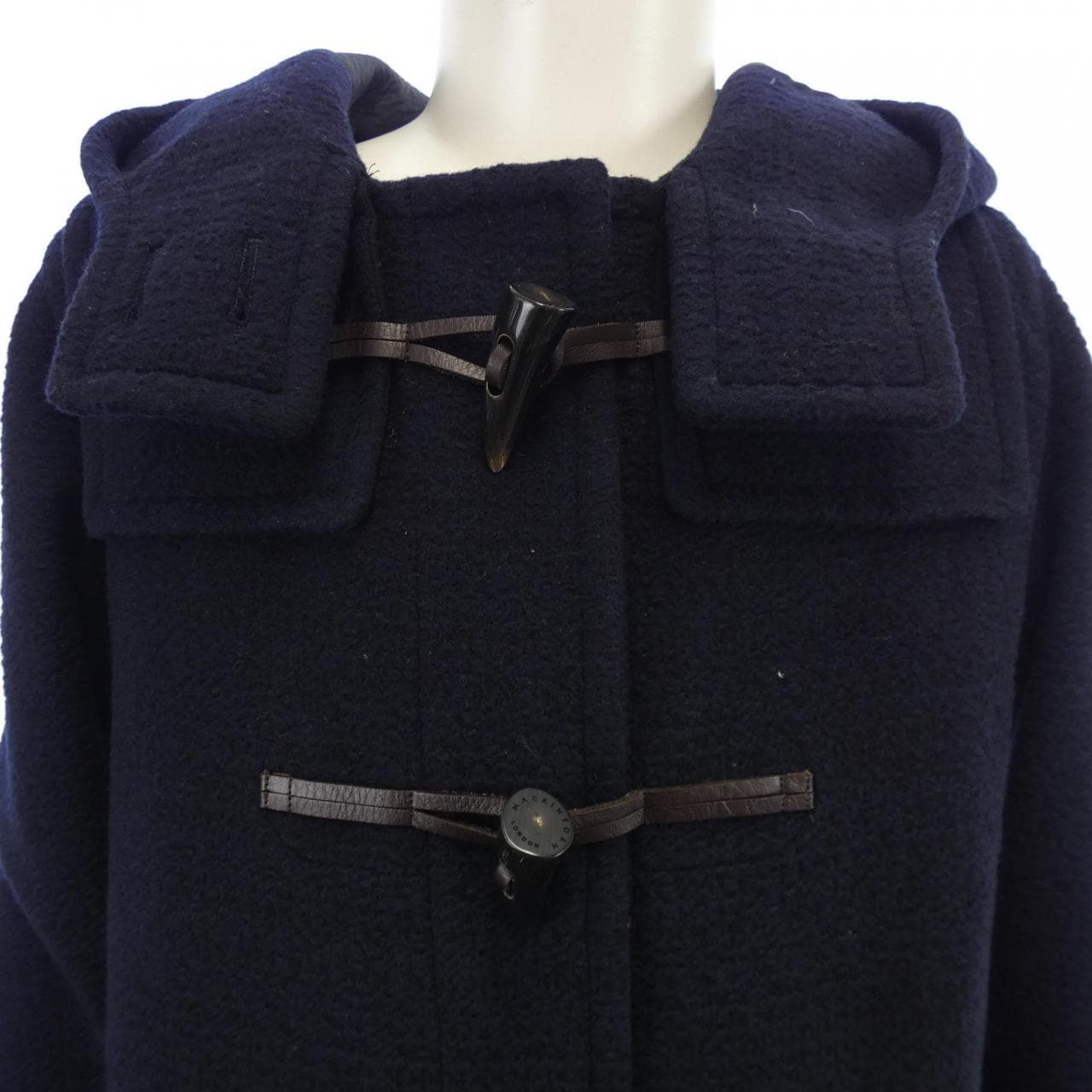 麥金塔倫敦MACKINTOSH LONDON粗呢大衣