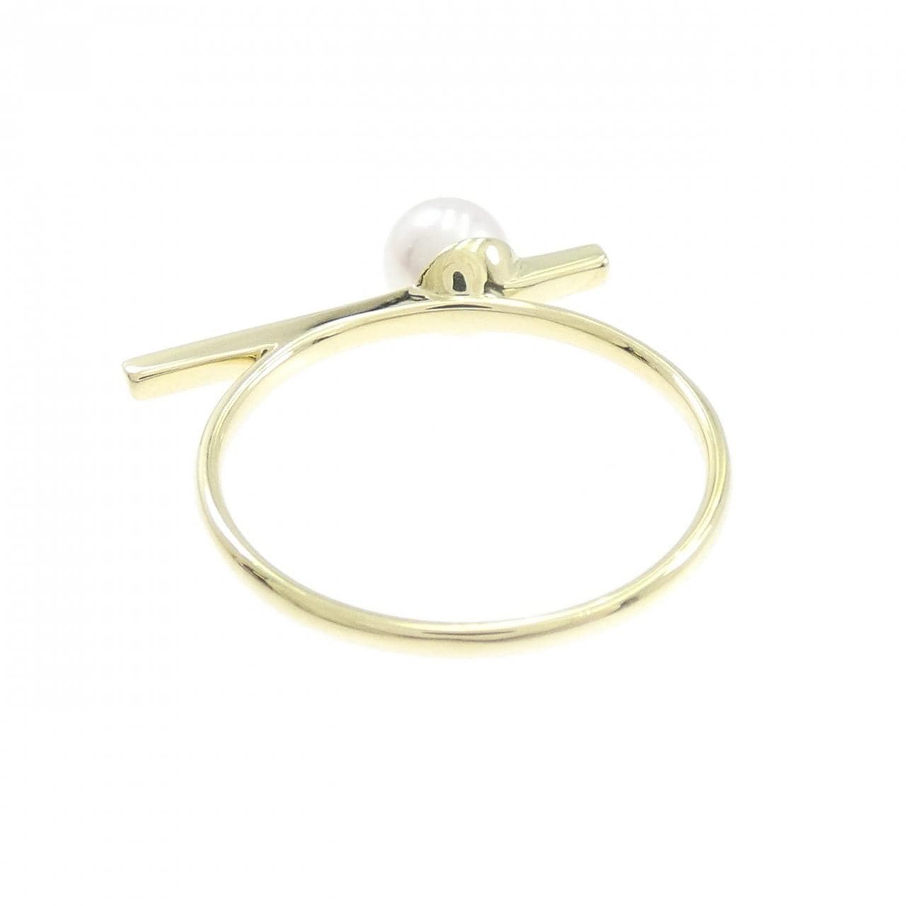 K18YG アコヤパール リング 5.1mm