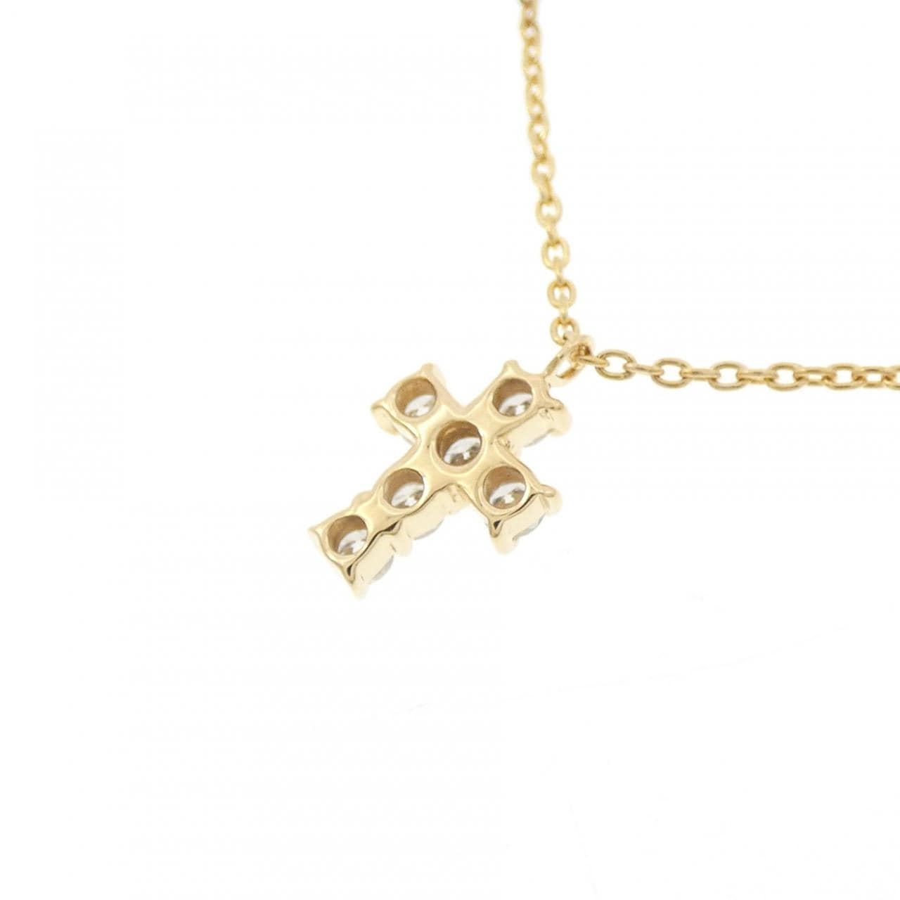 ヴァンドーム ダイヤモンド ネックレス 0.18CT