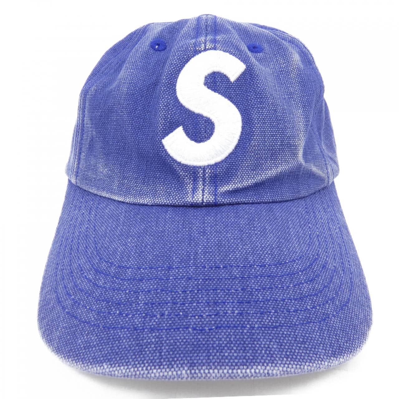 シュプリーム SUPREME PIGMENT S LOGO 6-PANE キャップ