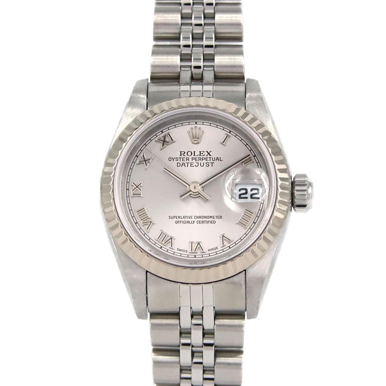 ロレックス デイトジャスト 79174 SSxWG 自動巻 F番