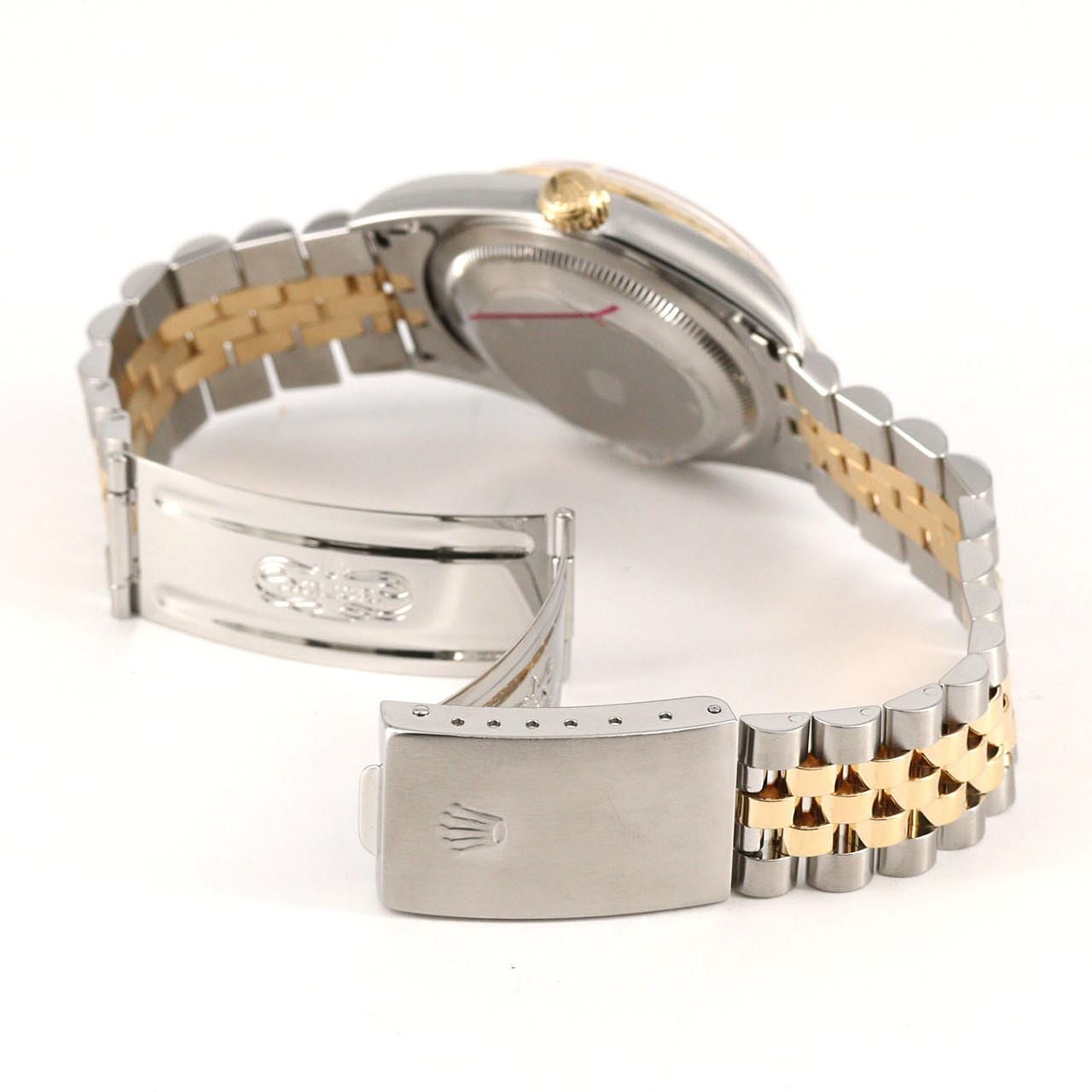 ロレックス デイトジャスト 16233G SSxYG 自動巻 P番