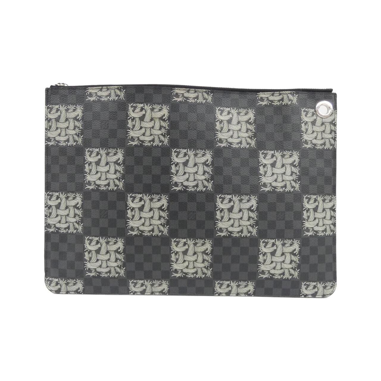 ルイヴィトン ダミエ グラフィット(ロープ) ポシェット ジュール GM N61232 バッグ