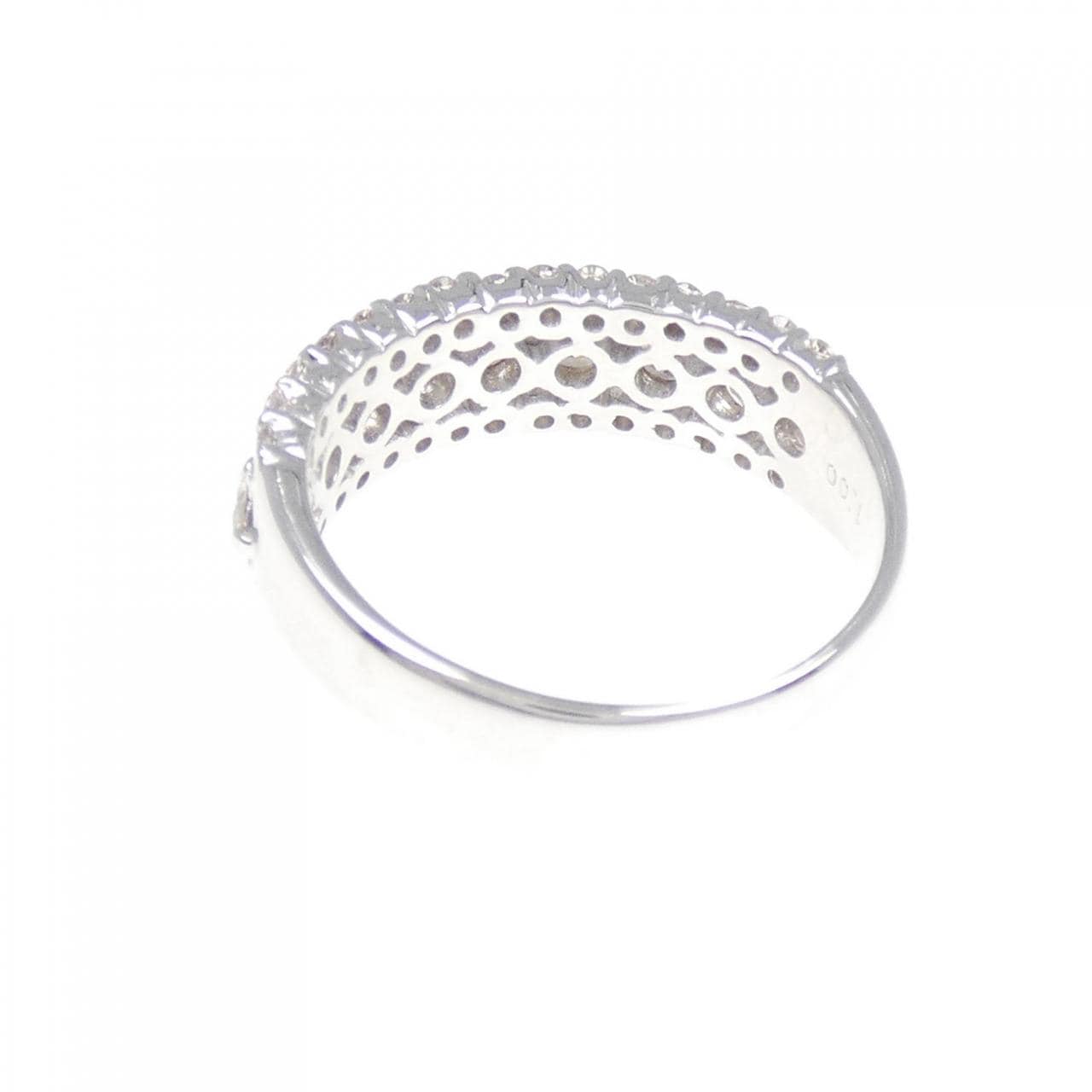 K18WG ダイヤモンド リング 1.00CT
