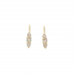 K18YG ダイヤモンド ピアス 0.20CT