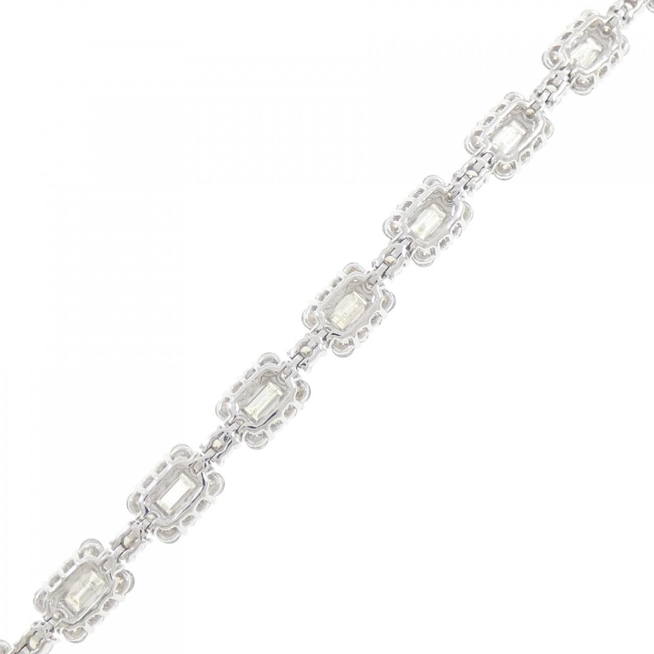 【新品】PT900/PT850 ダイヤモンド ブレスレット 7.70CT