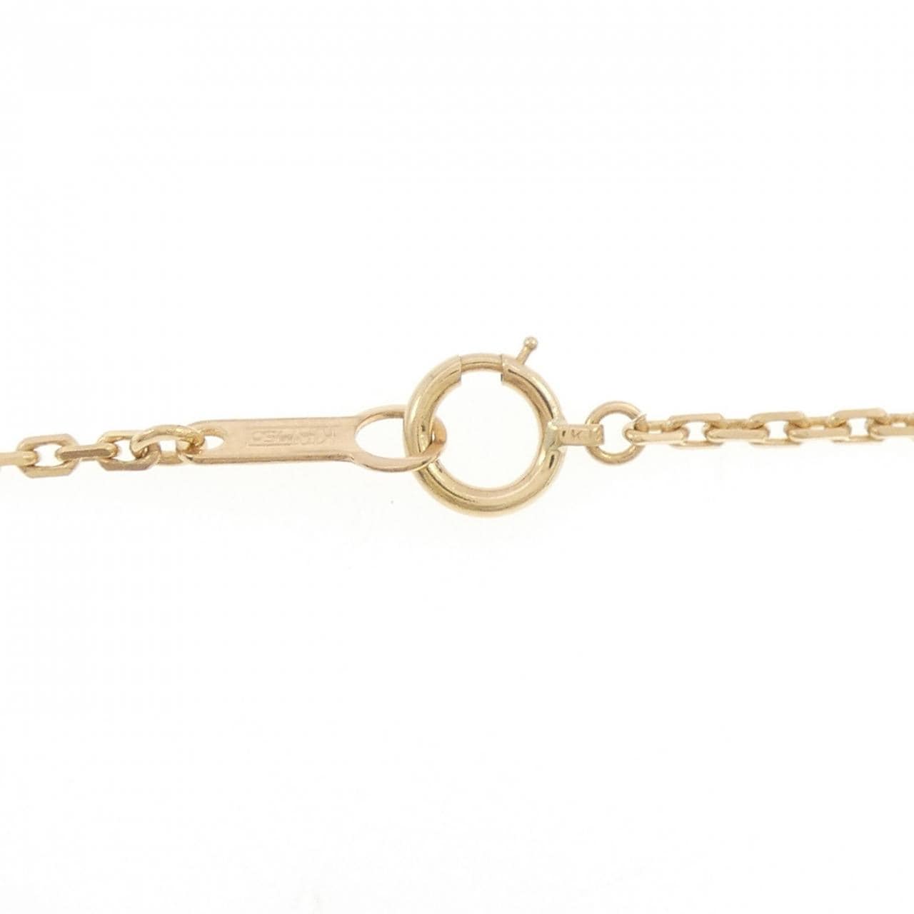 K18YG クロス ネックレス