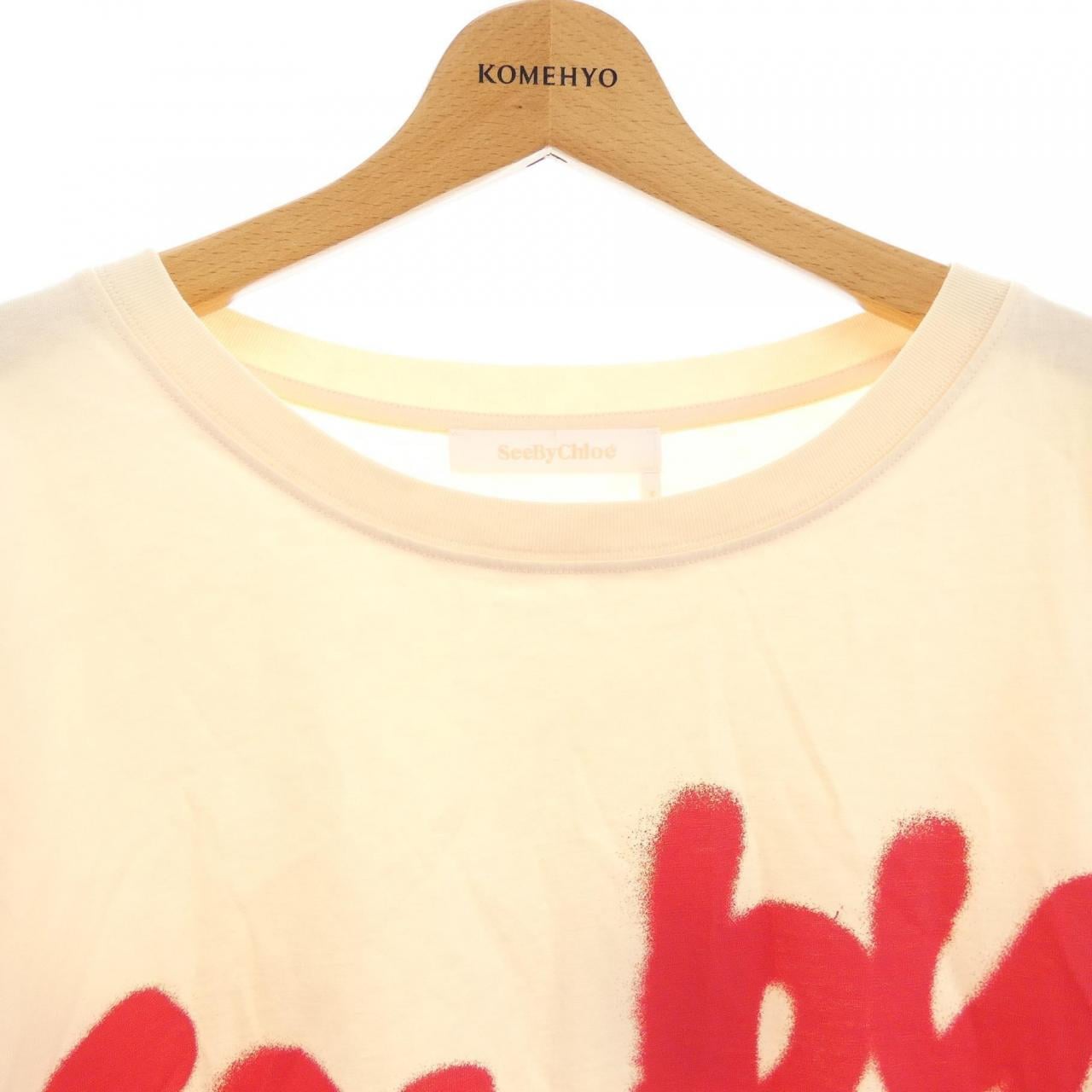 シーバイクロエ SEE BY CHLOE CHS23SJH201106J6M Tシャツ