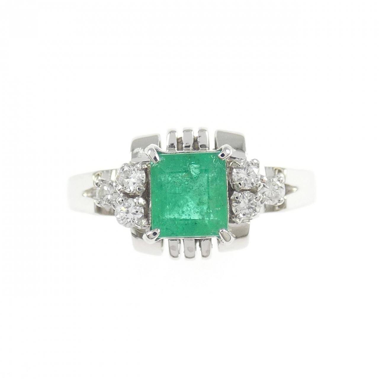 PT900 エメラルド リング 0.54CT